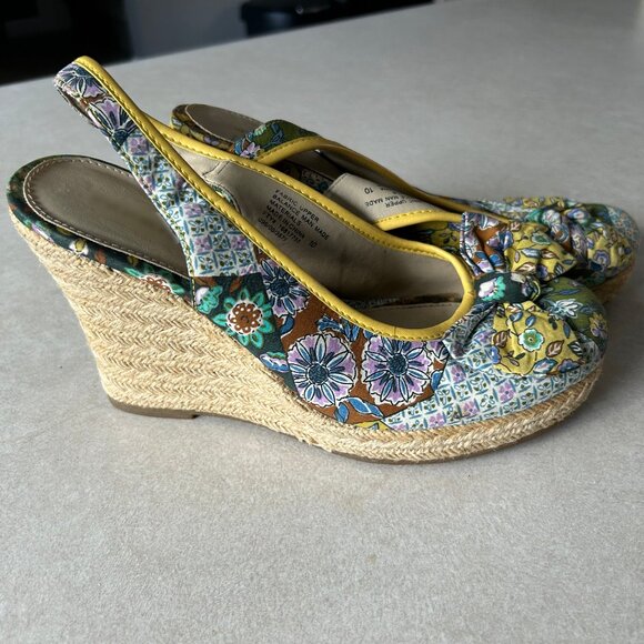 Patchwork Wedge Sandals ASO Alex Russo - Picture 4 of 8